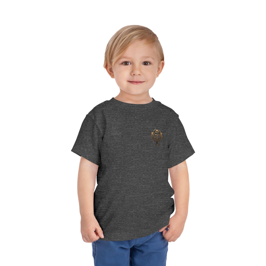 Royalty in the Rough | Toddler Short Sleeve Tee — Soft Cotton Kids T-Shirt