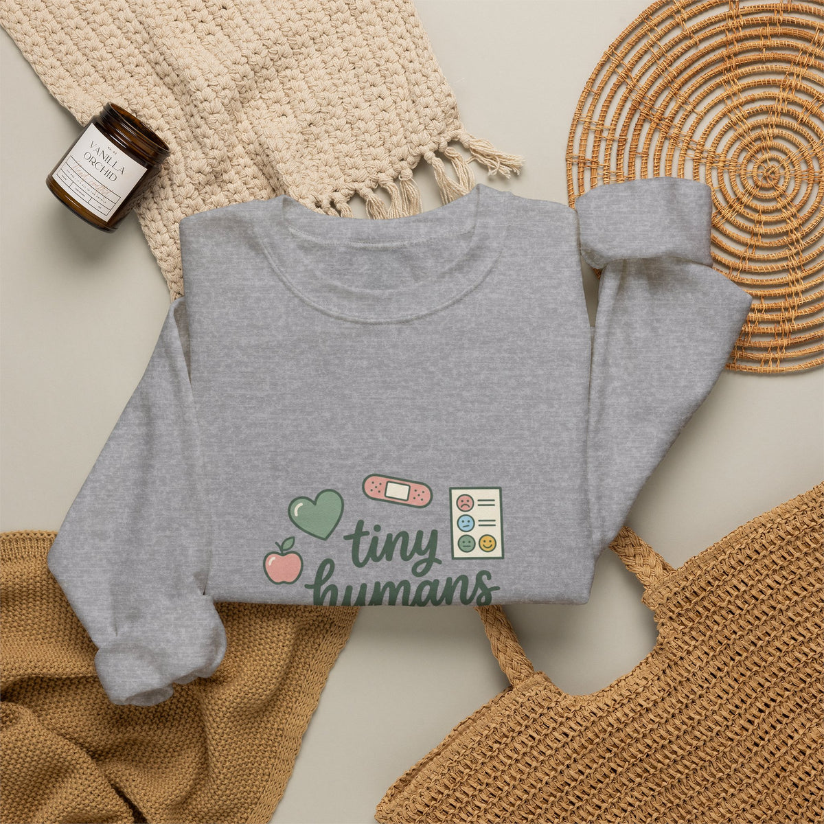 tiny humans big feelings Sweatshirt | Teacher Identity, Silly Goose Aesthetic