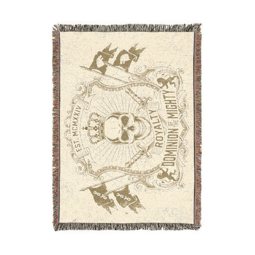 Royalty in the Rough | Custom Woven Blanket — Personalized Photo & Art Throw