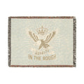 Royalty in the rough custom woven blanket