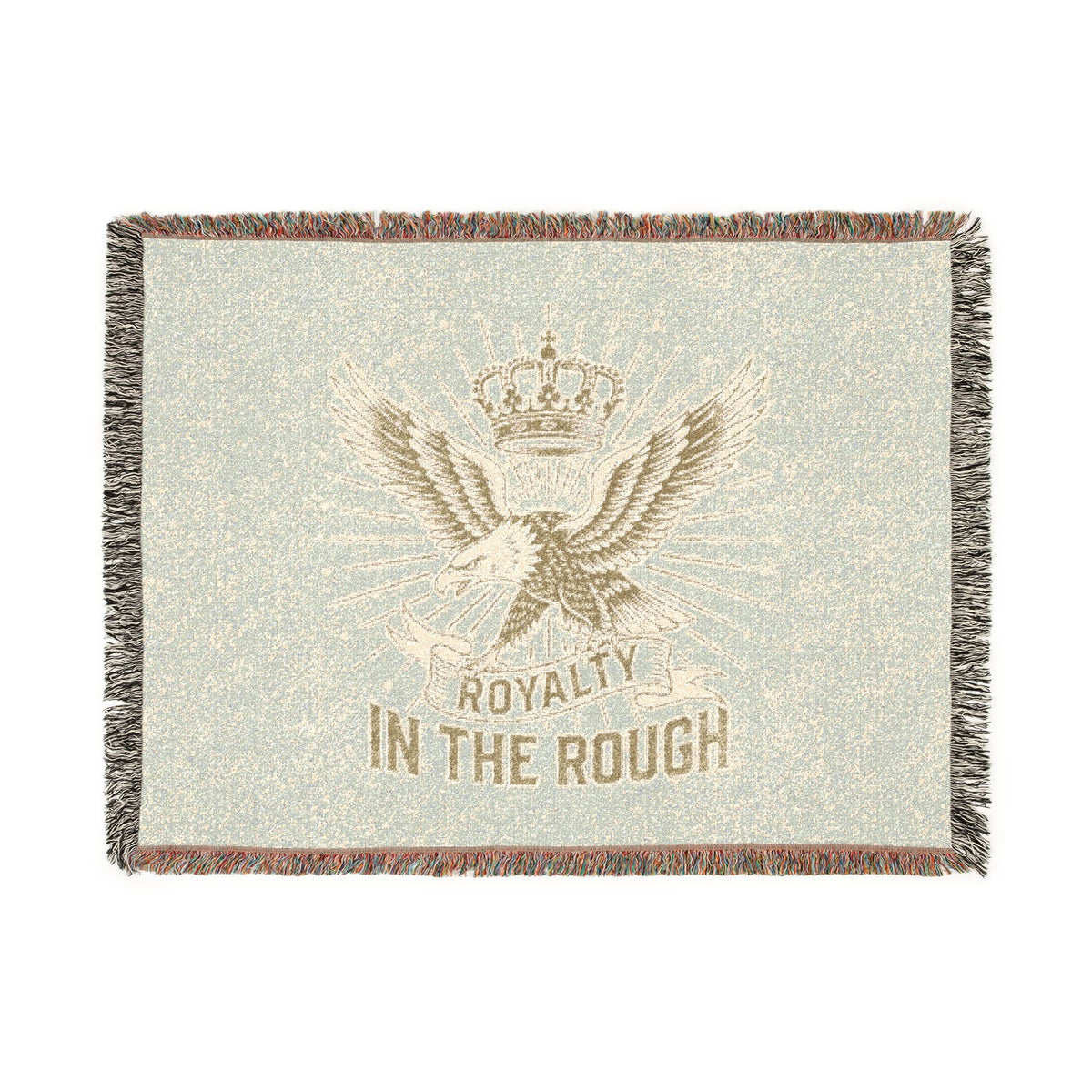 Royalty in the rough custom woven blanket