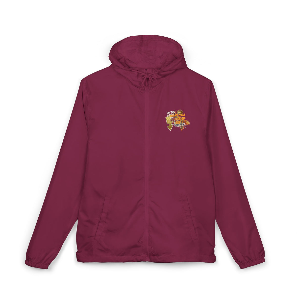 Skull 'Royalty in the Rough' Windbreaker Jacket