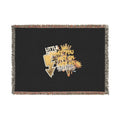 Royalty in the Rough | Stay Paid Crown Woven Blanket — 100% Cotton Throw