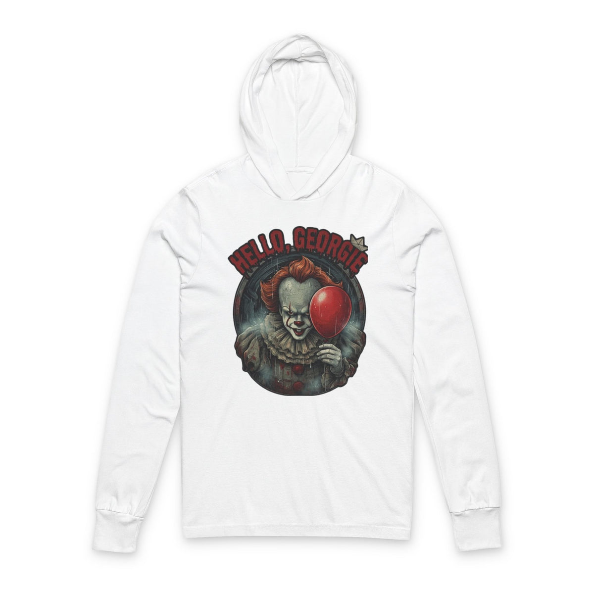 Unisex Hooded Long Sleeve Tee