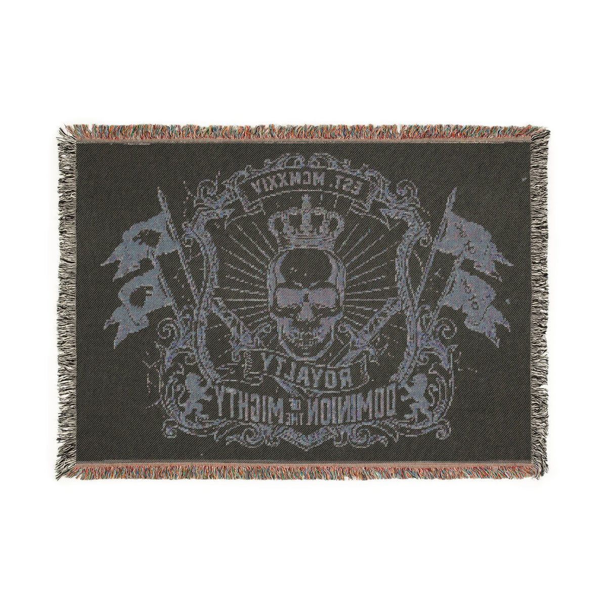 Royalty in the Rough | Custom Woven Blanket — Personalized Photo & Art Throw