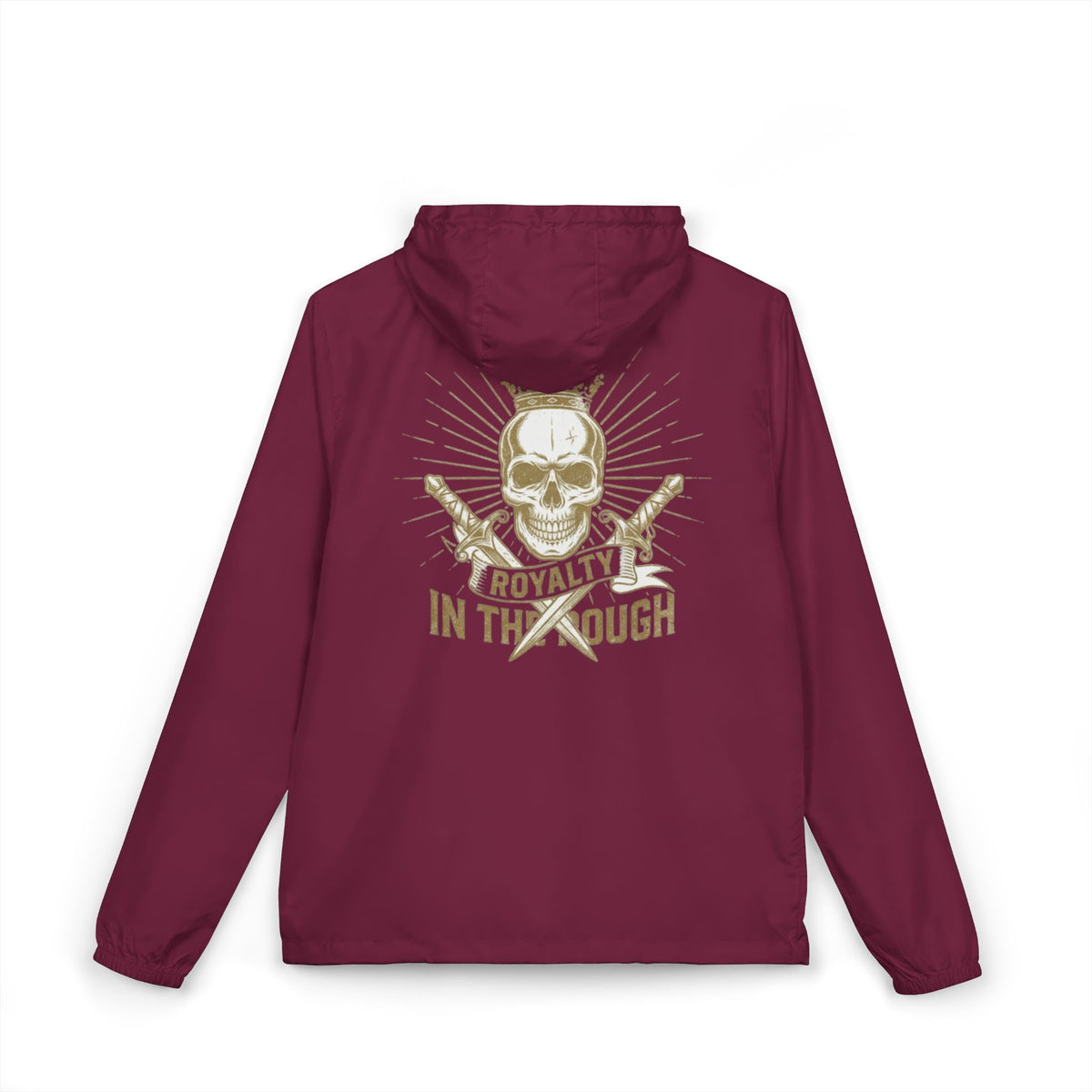 Skull 'Royalty in the Rough' Windbreaker Jacket