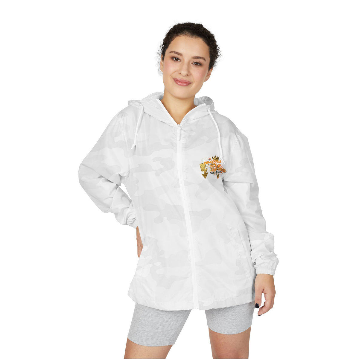 Skull 'Royalty in the Rough' Windbreaker Jacket