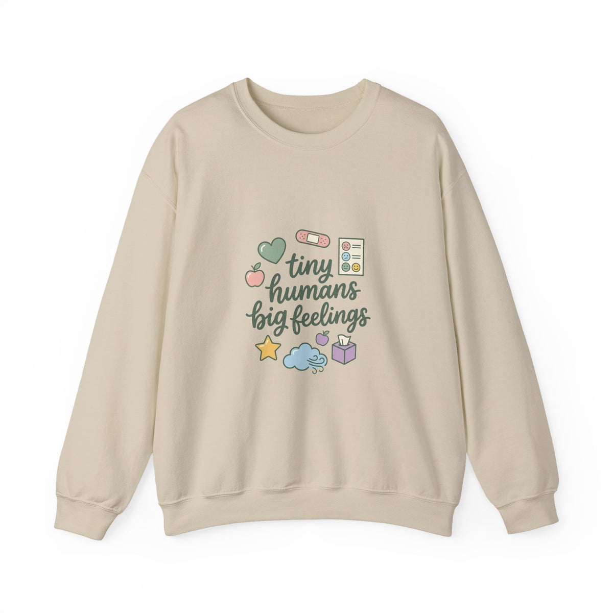 tiny humans big feelings Sweatshirt | Teacher Identity, Silly Goose Aesthetic