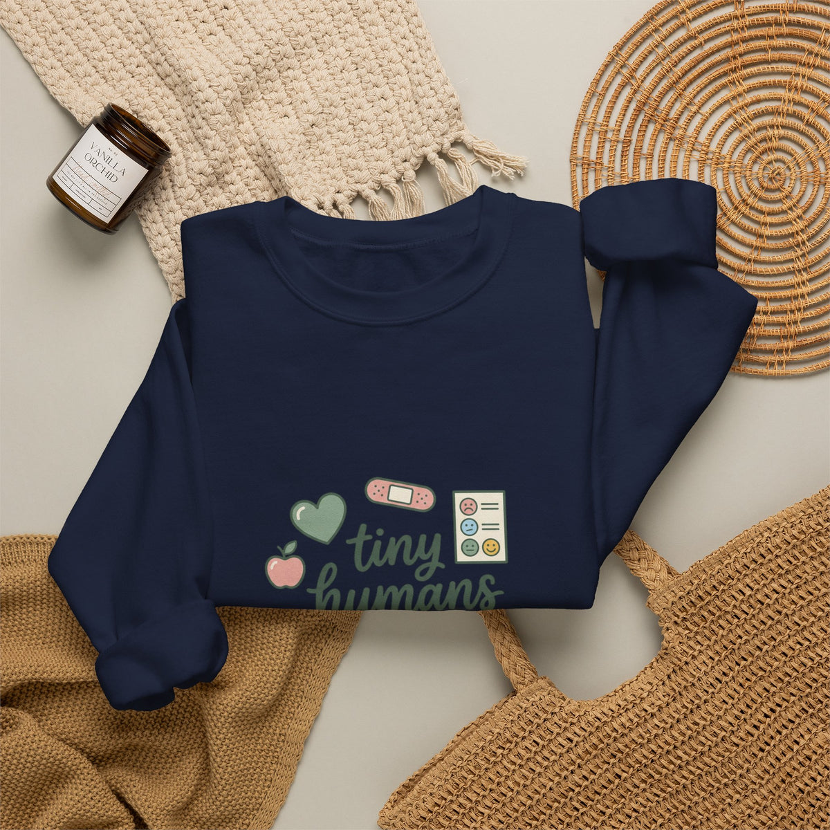 tiny humans big feelings Sweatshirt | Teacher Identity, Silly Goose Aesthetic
