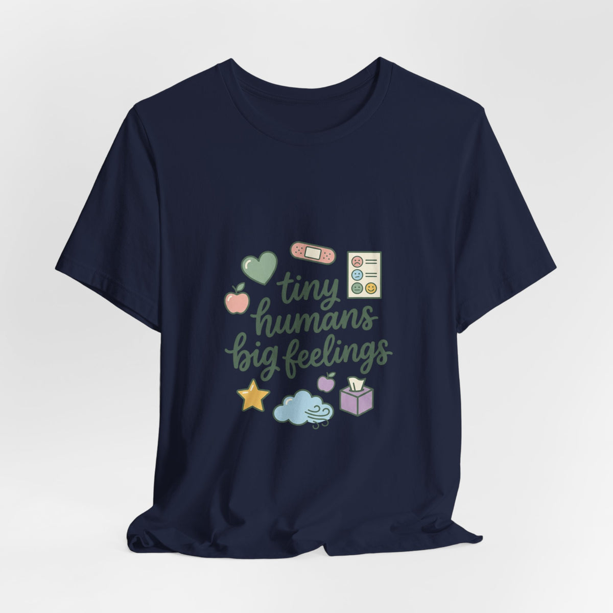 Tiny Humans Big Feelings Tee | Teacher Identity, Silly Goose Aesthetic