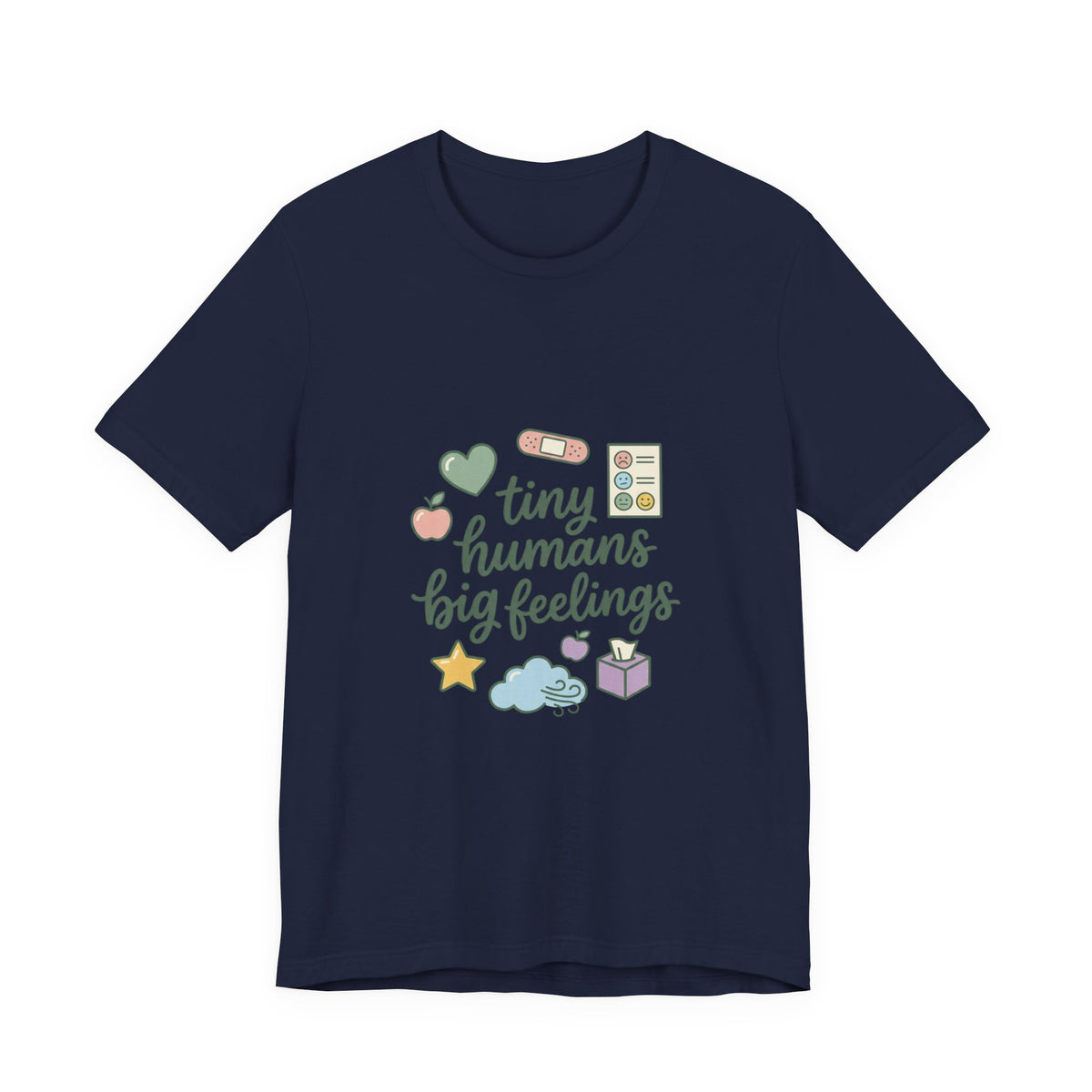 Tiny Humans Big Feelings Tee | Teacher Identity, Silly Goose Aesthetic