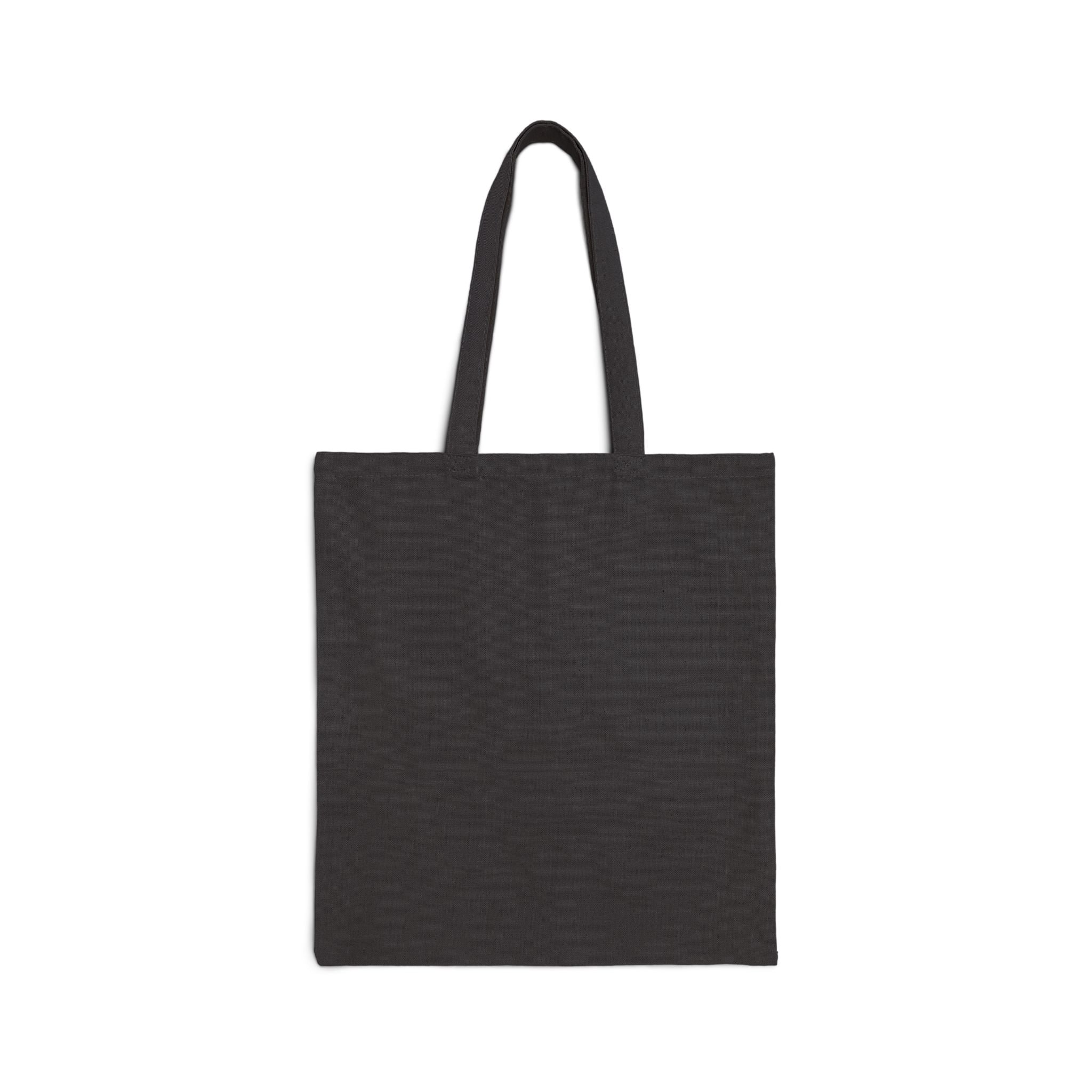 Canvas Tote Bag — Rainbow Script 'At the end of the day we don't dream' Inspirational Shopper