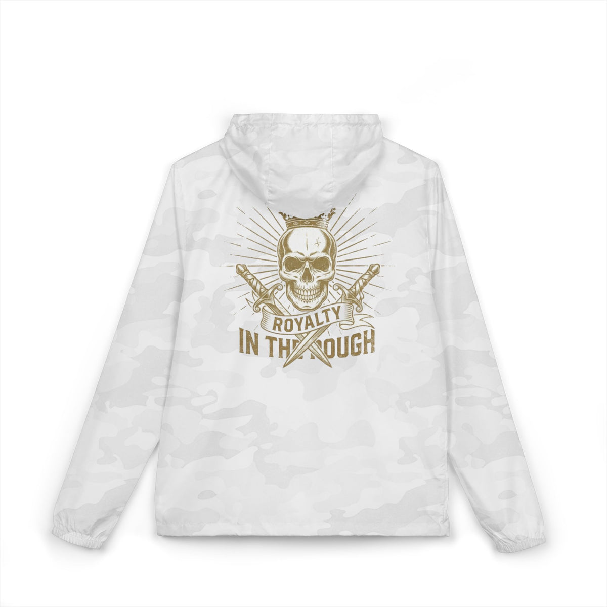 Skull 'Royalty in the Rough' Windbreaker Jacket