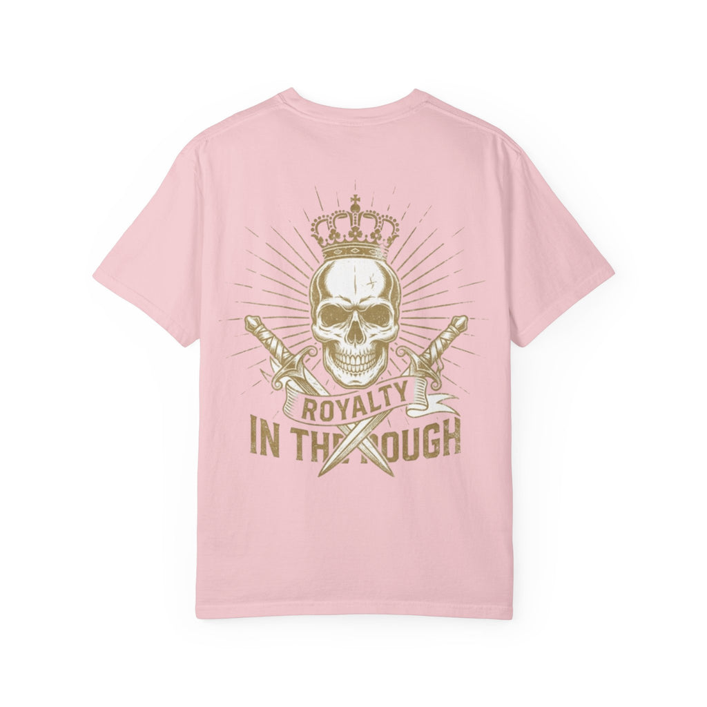 Royalty In The Rough Skull T-Shirt — Crowned Skull Graphic Tee