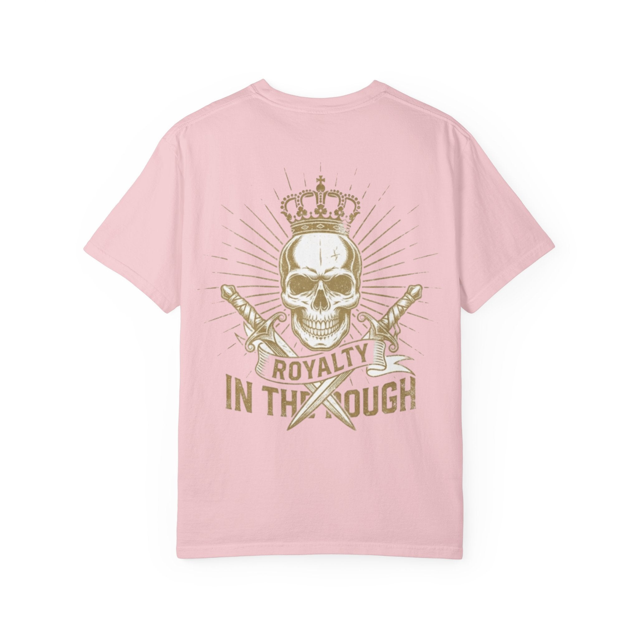 Royalty In The Rough Skull T-Shirt — Crowned Skull Graphic Tee