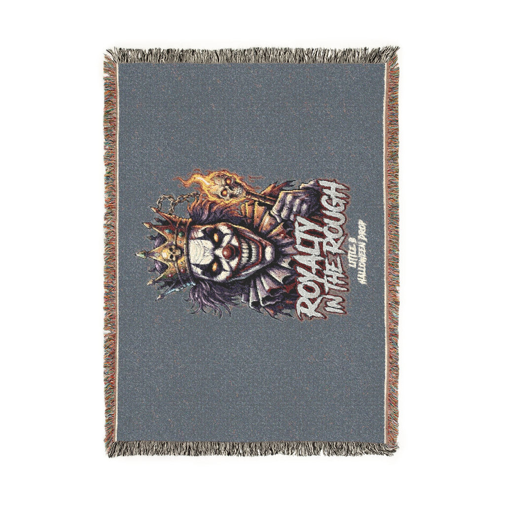 Royalty in the Rough | Custom Woven Throw Blanket — 100% Cotton Personalized Gift