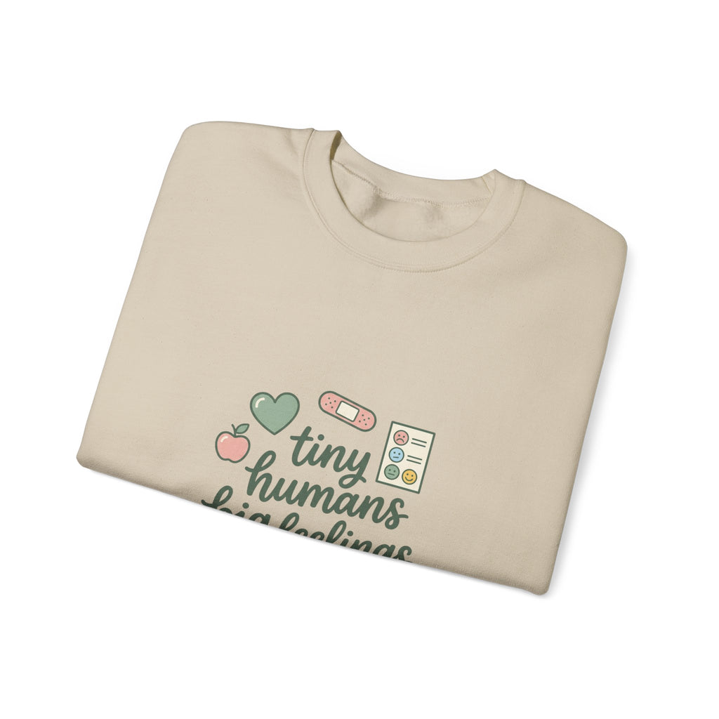 tiny humans big feelings Sweatshirt | Teacher Identity, Silly Goose Aesthetic