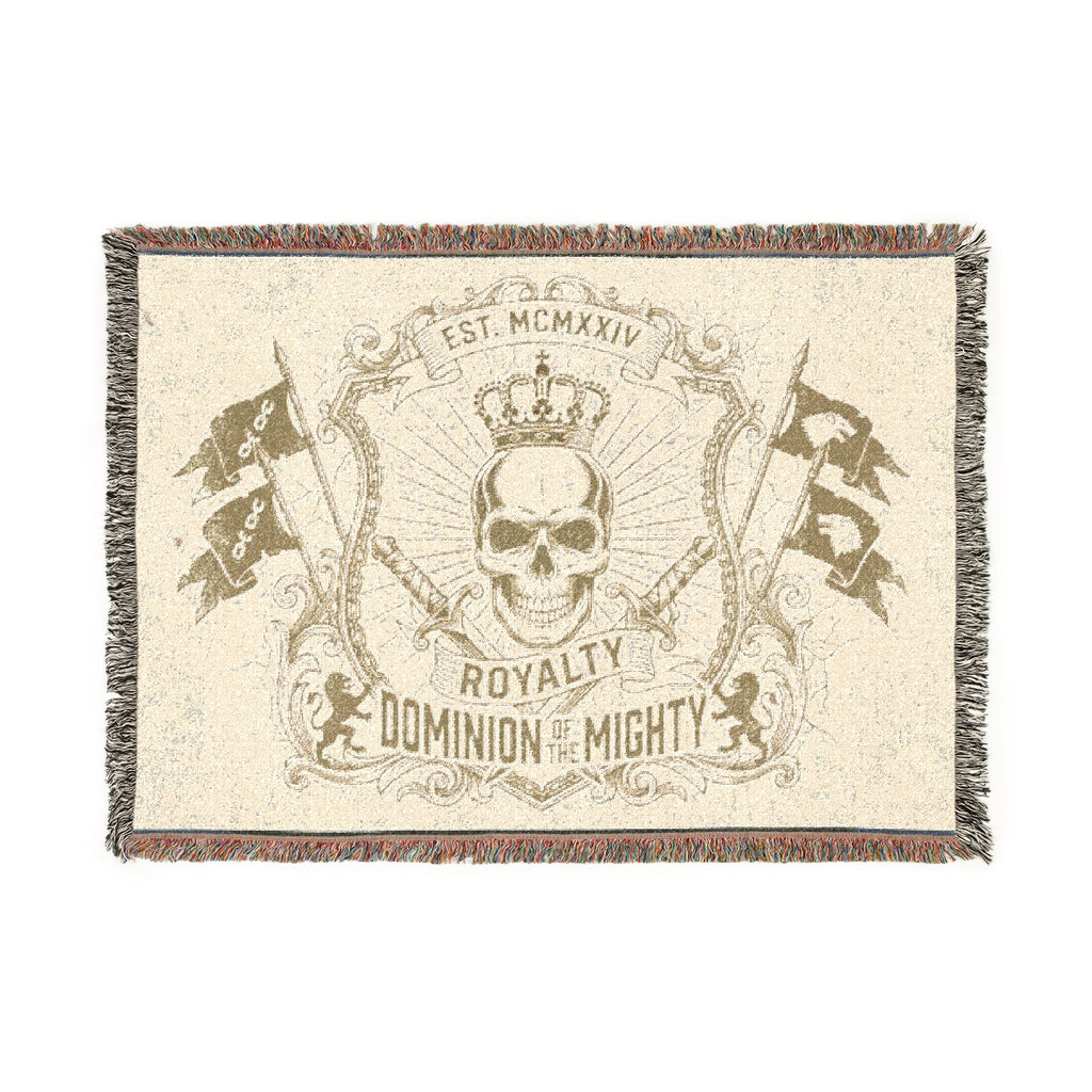 Royalty in the Rough | Custom Woven Blanket — Personalized Photo & Art Throw