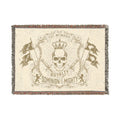 Royalty in the Rough | Custom Woven Blanket — Personalized Photo & Art Throw