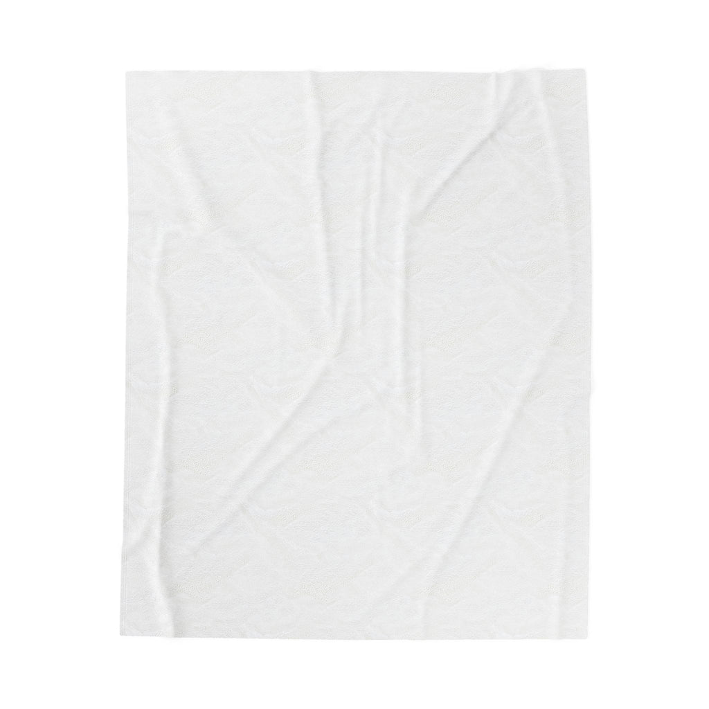 Royalty in the Rough | Velveteen Plush Throw Blanket — Custom Soft Cozy Blanket