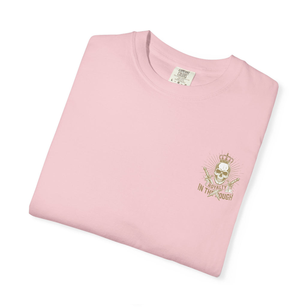 Royalty In The Rough Skull T-Shirt — Crowned Skull Graphic Tee