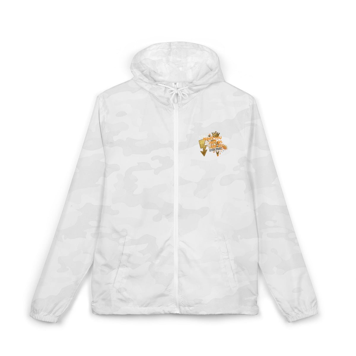 Skull 'Royalty in the Rough' Windbreaker Jacket