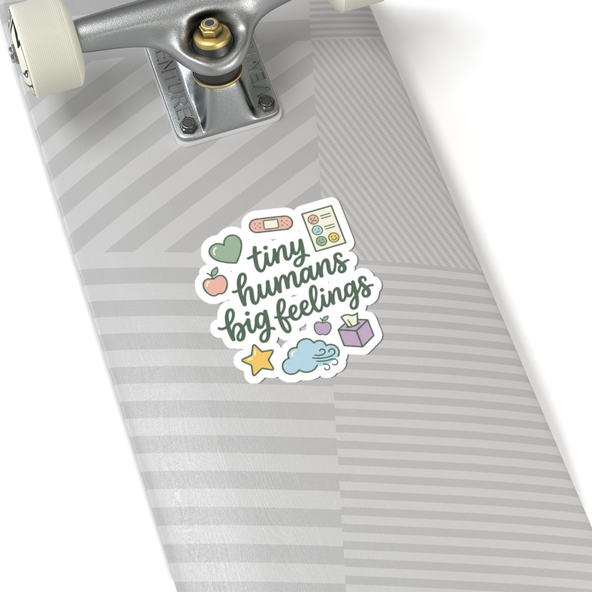 Tiny Humans Big Feelings Kiss-Cut Stickers | Teacher Identity, Silly Goose Aesthetic