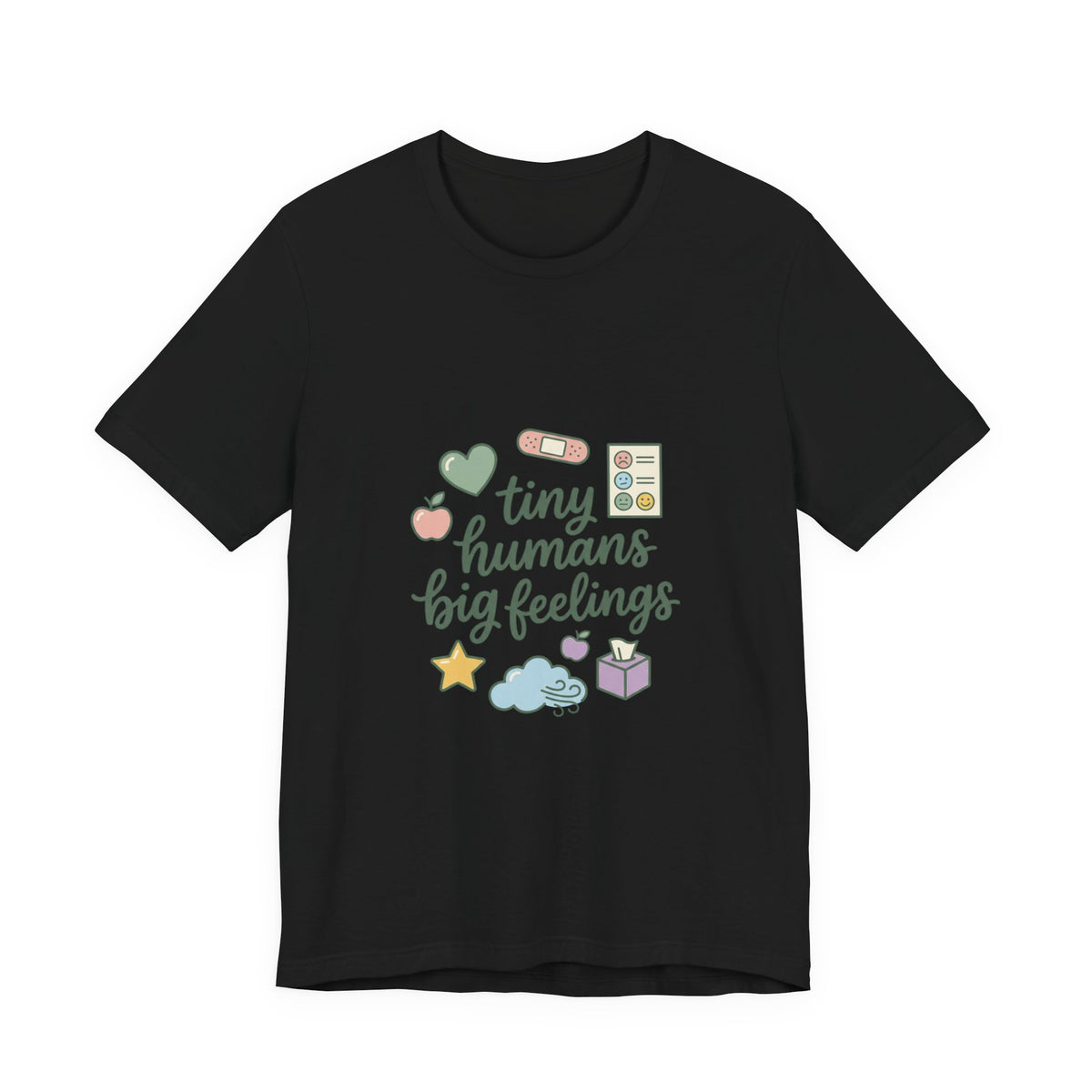 Tiny Humans Big Feelings Tee | Teacher Identity, Silly Goose Aesthetic