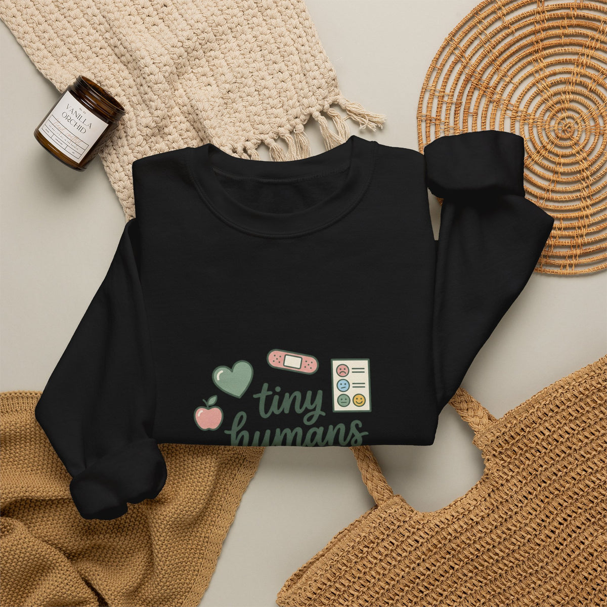 tiny humans big feelings Sweatshirt | Teacher Identity, Silly Goose Aesthetic