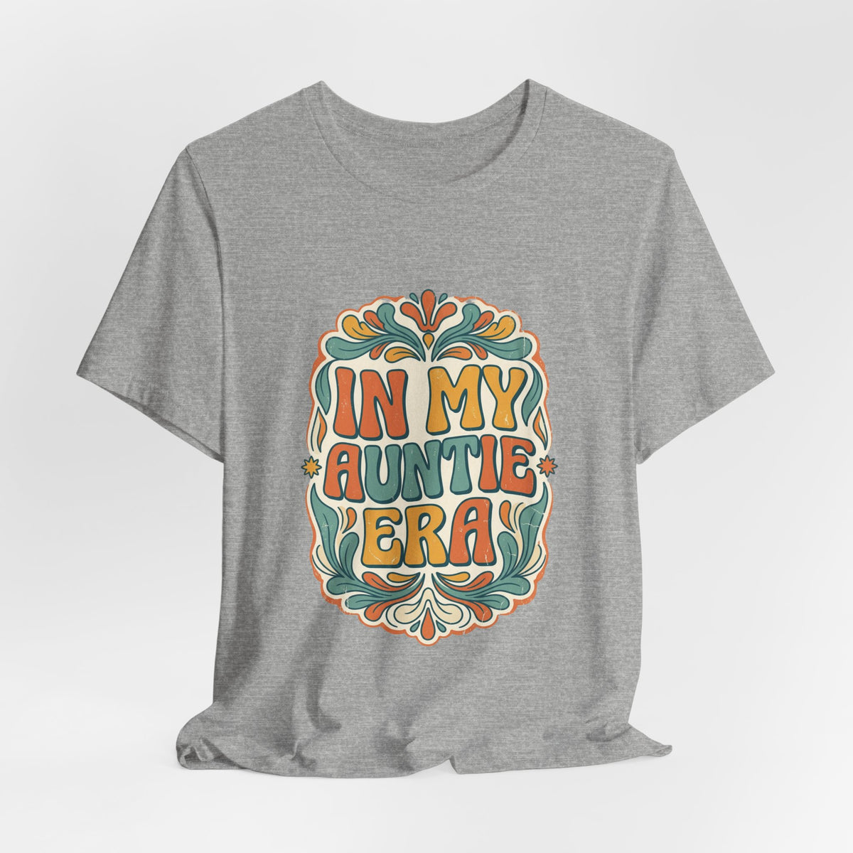 In My Auntie Era T-Shirt | Auntie Pride, Retro Floral Design