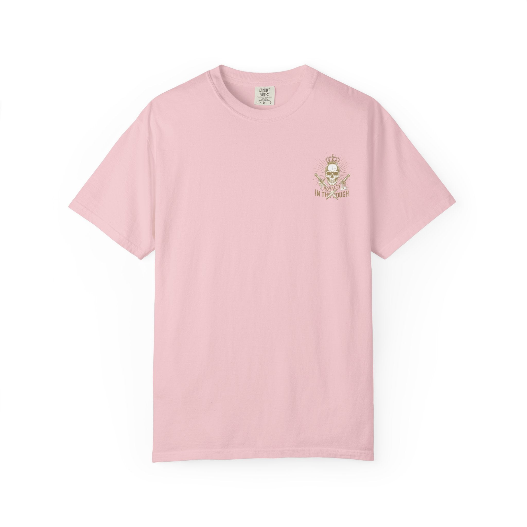 Royalty In The Rough Skull T-Shirt — Crowned Skull Graphic Tee